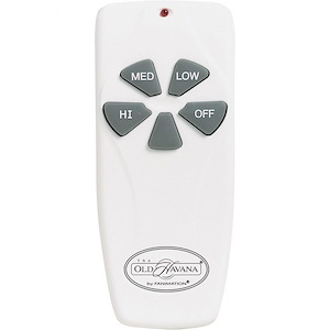 Old Havana - 3 Speed Fan Remote Control-1.74 Inches Tall and 2.28 Inches Wide