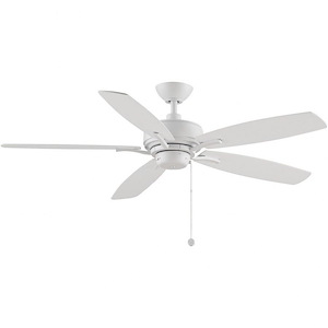 Aire Deluxe - 5 Blade Ceiling Fan-12.77 Inches Tall and 52 Inches Wide - 496220
