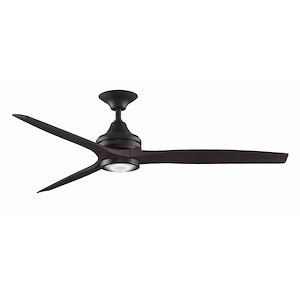 Spitfire - 3 Blade Ceiling Fan with Light Kit-13.7 Inches Tall and 60 Inches Wide