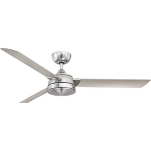 Xeno - 3 Blade Ceiling Fan-14.33 Inches Tall and 56 Inches Wide