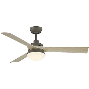 Barlow - 3 Blade Ceiling Fan with Light Kit-16.64 Inch Tall and 52 Inch Wide