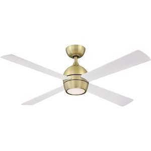 Kwad - 4 Blade Ceiling Fan-15.05 Inches Tall and 52 Inches Wide - 929473