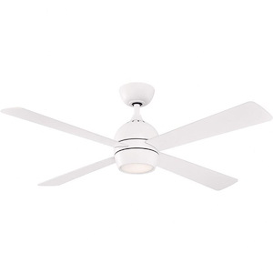 Kwad - 4 Blade Ceiling Fan-15.05 Inches Tall and 52 Inches Wide