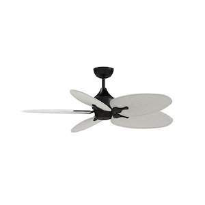 Islander DC - 5 Narrow Oval Blade Ceiling Fan-15.84 Inch Tall and 52 Inch Wide