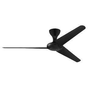 Drone 3 Blade Ceiling Fan with Handheld Control - 60 Inches Wide by 12.37 Inches High - 600114
