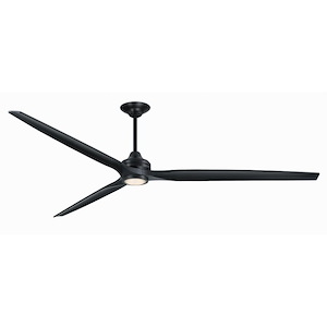 Spitfire - 3 Blade Ceiling Fan with Light Kit-21.08 Inches Tall and 96 Inches Wide
