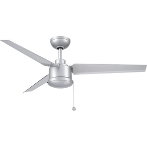 PC/DC - 3 Blade Ceiling Fan-14.91 Inches Tall and 52 Inches Wide - 1278446