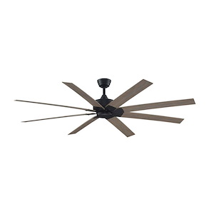 Levon Custom - 8 Blade Ceiling Fan with Light Kit-16.27 Inches Tall and 72 Inches Wide