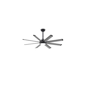 Stellar Custom - 8 Blade Ceiling Fan with Light Kit-20.15 Inches Tall and 56 Inches Wide - 1278488