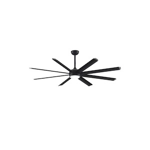 Stellar Custom - 8 Blade Ceiling Fan with Light Kit-20.15 Inches Tall and 72 Inches Wide - 1278512