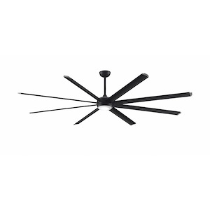 Stellar Custom - 8 Blade Ceiling Fan with Light Kit-20.15 Inches Tall and 96 Inches Wide