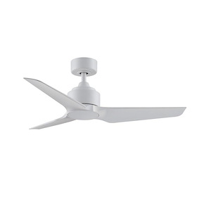 TriAire Custom - 3 Blade Indoor/Outdoor Marine Grade Ceiling Fan-12.42 Inches Tall and 44 Inches Wide - 1336616