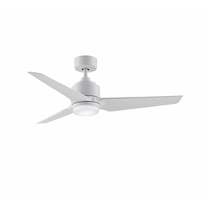 TriAire Custom - 3 Blade Ceiling Fan with Light Kit-14.62 Inches Tall and 48 Inches Wide - 1278537