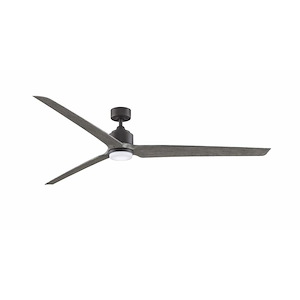 TriAire Custom - 3 Blade Ceiling Fan with Light Kit-15.92 Inches Tall and 84 Inches Wide - 1278500