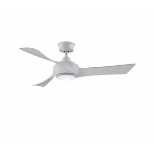 Wrap Custom - 3 Blade Ceiling Fan with Light Kit-13.05 Inches Tall and 48 Inches Wide