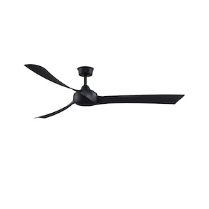 Wrap Custom - 3 Blade Ceiling Fan-15.96 Inches Tall and 72 Inches Wide