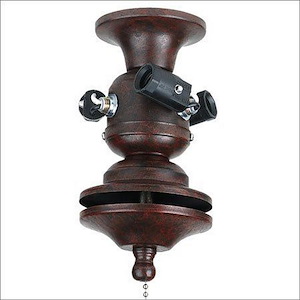 Accessory - 3 Light Wet Rated Ceiling Fan Bowl Fitter-6.75 Inches Tall and 12.79 Inches Wide