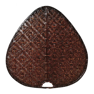 Punkah - A Oval Bamboo Blade Set-22 Inches Tall and 22 Inches Wide