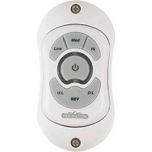 Accessory - 3 Speed Reversing Fan/Uplight/Downlight Hand Held Transmitter-1.74 Inches Tall and 2.28 Inches Wide