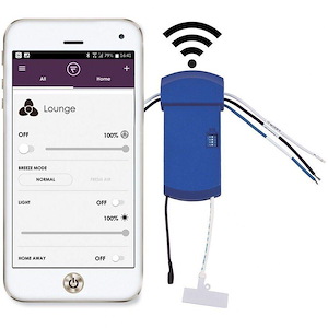 FanSync - AC Motor WiFi Receiver-1.02 Inches Tall and 2.28 Inches Wide - 831345