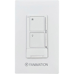 Accessory - 3 Speed Fan and CCT Light Wall Control-2.02 Inches Tall and 2.76 Inches Wide