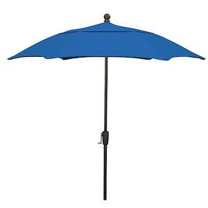 7.5 Foot Hexagon 6 Rib Crank Patio Umbrella