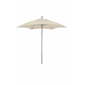 7.5 Foot Hexagon 6 Rib Push Up Terrace Umbrella