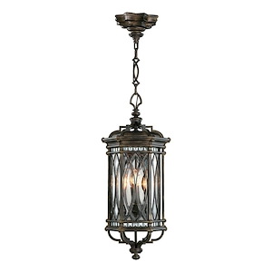 Warwickshire - Four Light Outdoor Hanging Lantern - 1254531