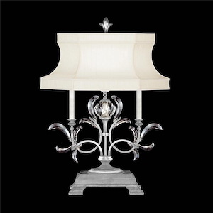 Beveled Arcs - One Light Table Lamp