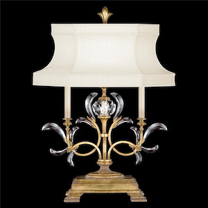 Beveled Arcs - One Light Table Lamp