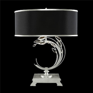 Crystal Laurel - One Light Left Table Lamp