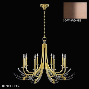 Trevi - 8 Light Round Chandelier In Traditional Style-27 Inches Tall and 39.5 Inches Wide
