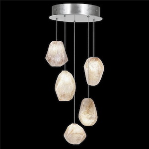 Natural Inspirations - 14 Inch 20W 5 2700K LED Round Pendant - 995922