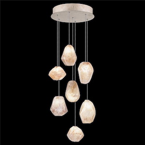 Natural Inspirations - 14 Inch 28W 7 2700K LED Round Pendant - 995954