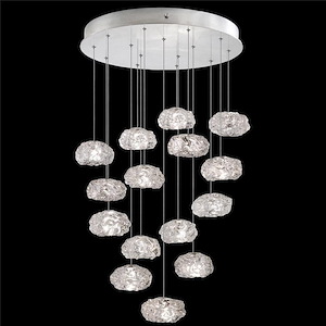 Natural Inspirations - 21 Inch 60W 15 2700K LED Round Pendant - 996046