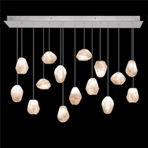 Natural Inspirations - 48 Inch 60W 15 2700K LED Rectangle Pendant - 996242
