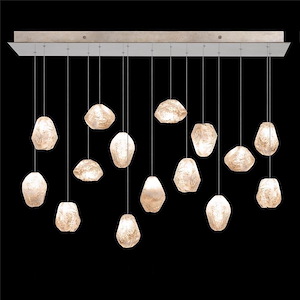Natural Inspirations - 48 Inch 60W 15 2700K LED Rectangle Pendant - 996258