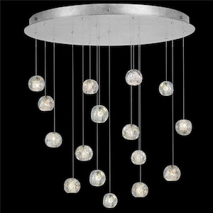 Natural Inspirations - 32 Inch 64W 16 2700K LED Round Pendant - 996264