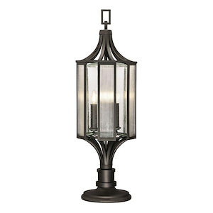 Bristol - 3 Light Outdoor Adjustable Pier/Post Mount-37.5 Inches Tall and 11.9 Inches Wide