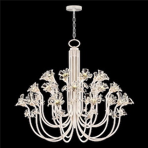 Azu - 180W 30 LED Round Chandelier In Transitional Style-48.5 Inches Tall and 56.5 Inches Wide - 1107555