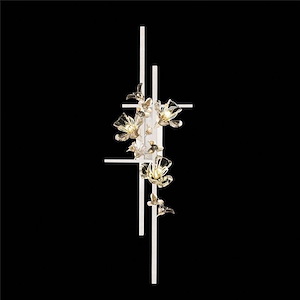 Azu - 18W 3 LED Wall Sconce In Transitional Style-44 Inches Tall and 15 Inches Wide - 1107557