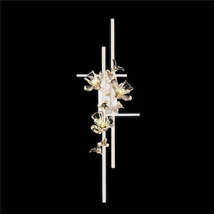 Azu - 18W 3 LED Wall Sconce In Transitional Style-44 Inches Tall and 15 Inches Wide