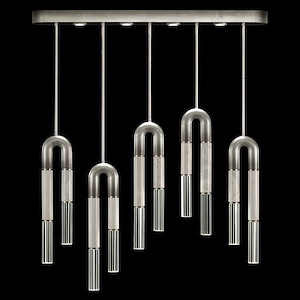 Antonia - 14 Light Linear Pendant In Modern Style-28.5 Inches Tall and 51.5 Inches Wide - 1298011