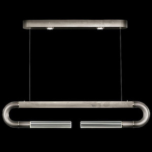 Antonia - 4 Light Linear Pendant In Modern Style-10 Inches Tall and 52 Inches Wide
