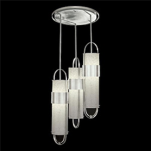 Bond - 72W 6 LED Round Pendant In Modern Style-34 Inches Tall and 23.5 Inches Wide