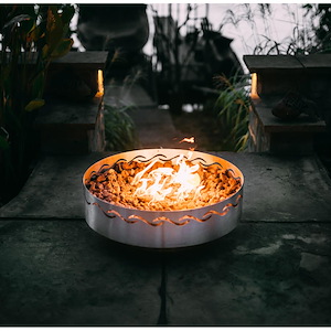 Fire Surfer - Natural Gas or Liquid Propane - 30 Inch Wide - 12 Inch tall - Fire Pit