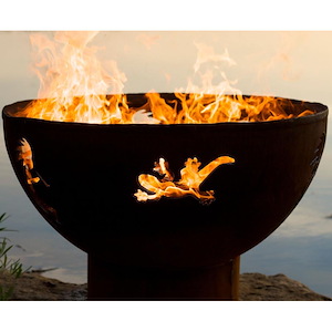 Kokopelli - Natural Gas or Liquid Propane - 36 Inch Wide - 24 Inch tall - Fire Pit