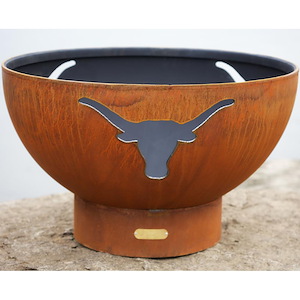 Longhorn - Wood Burning - 36 Inch Wide - 23 Inch Tall - Fire Pit