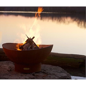 Scallop - Natural Gas or Liquid Propane - 36 Inch Wide - 22 Inch tall - Fire Pit - 856229