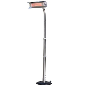 92 Inch 1500W Telescoping Offset Pole Mounted Infrared Patio Heater